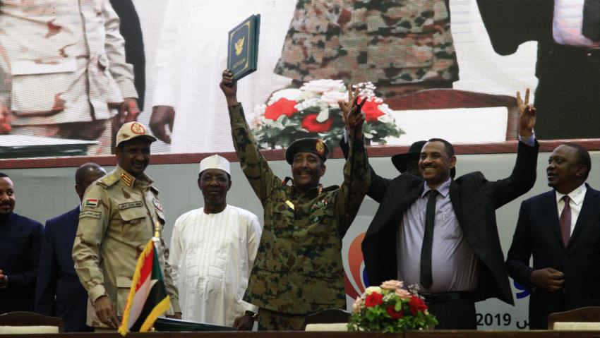 Jenderal Sudan dan Pemimpin Protes Tandatangani 'Deklarasi  Konstitusional' 